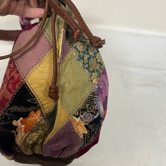 Lucky Brand Hobo  Colorful Patchwork Shoulder Bag - Picture 5 of 13